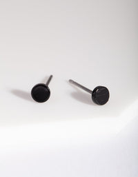 Mini Black Dot Stud Earrings - link has visual effect only