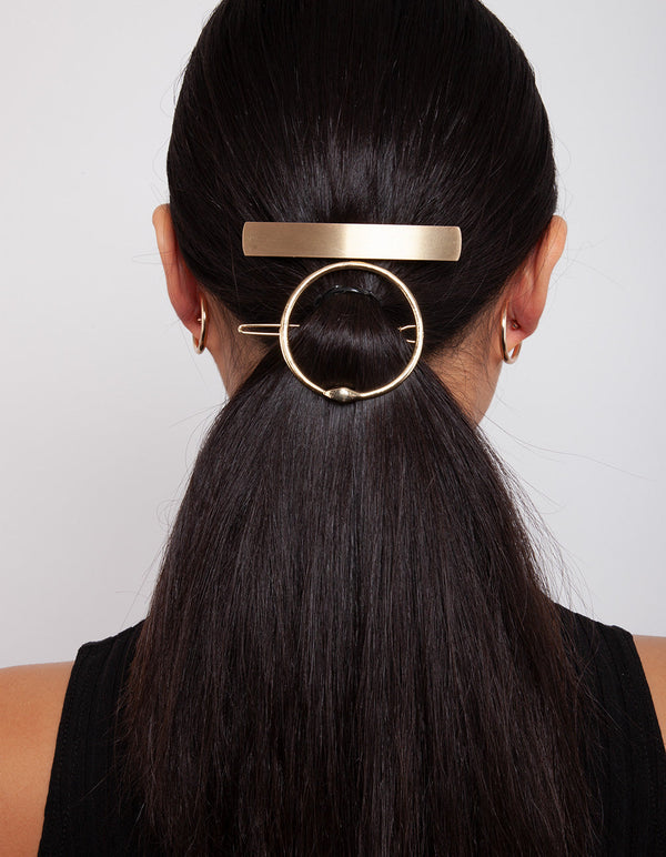 Gold Snake Clip 2 Pack