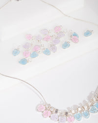 Kids Silver Make Your Own Enamel Letter Necklace - link has visual effect only