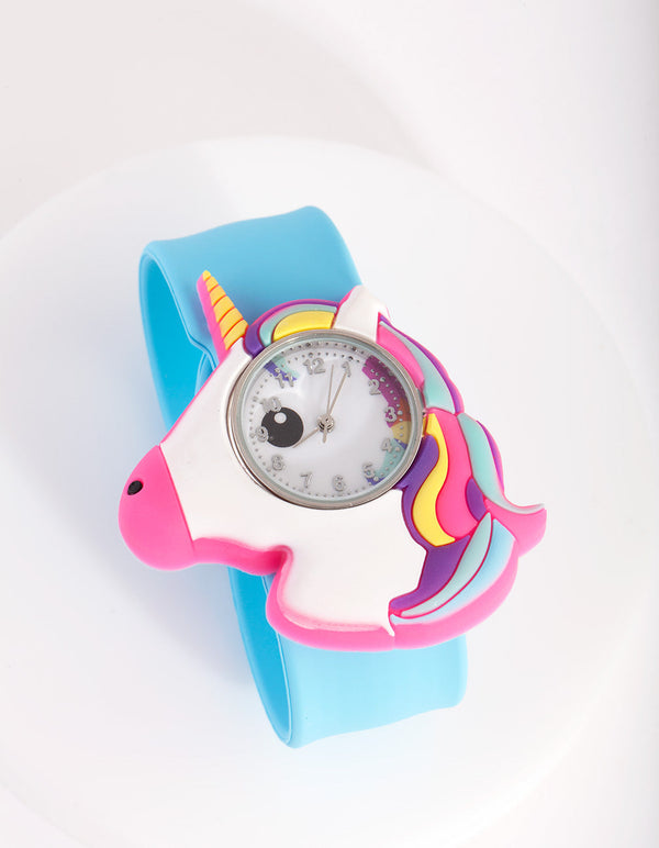 Kinder Eenhoorn Slap Horloge