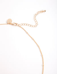 Long Caged Stone Necklace - link has visual effect only