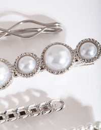 Silver Pearl Multi Clip Pack - link has visual effect only