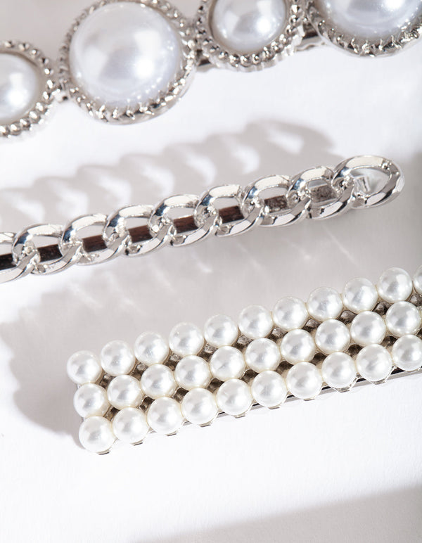 Silver Pearl Multi Clip Pack