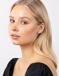 Sterling Silver Classic Hoop 3 Pack - link has visual effect only
