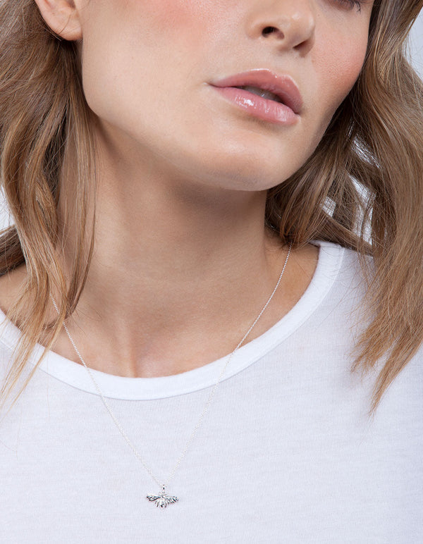 Sterling Silver Bee Necklace