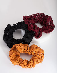 Mesh Neutral Scrunchie 3 Pack - link has visual effect only