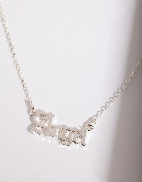 Silver Angel Necklace