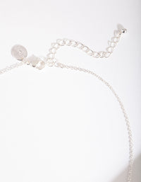Silver Angel Necklace - link has visual effect only