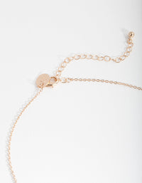 Gold Short Dragon Necklace - link has visual effect only
