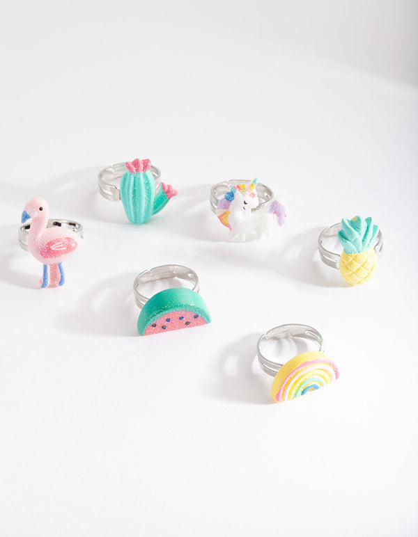 Kids Tropical Ring Pack