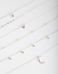 Silver Celestial Choker Pack - link has visual effect only