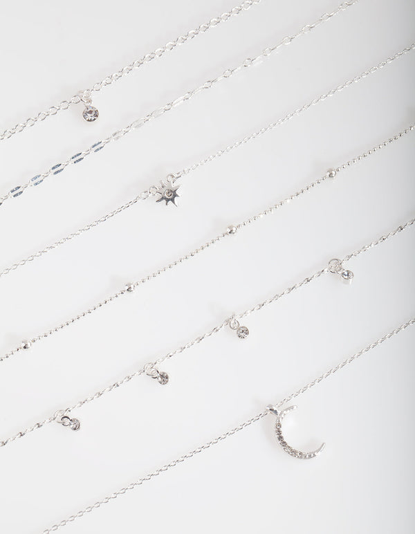 Silver Celestial Choker Pack
