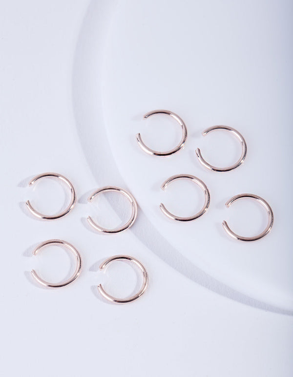 Rose Gold Mini Faux Piercing Pack
