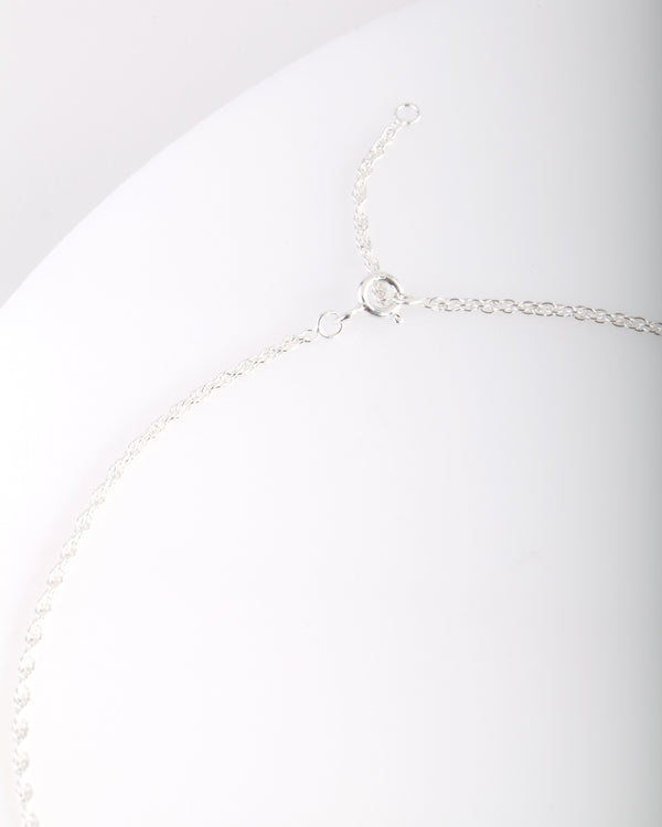 Sterling Silver Twisted Necklace