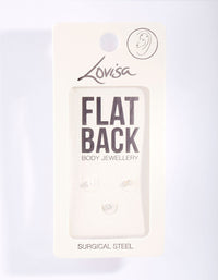 Diamond and Pearl Flat Back Earring Pack - link has visual effect only
