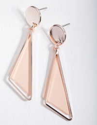 Pink Drop Earrings - link has visual effect only
