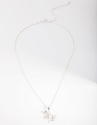 Silver Unicorn Necklace - link has visual effect only