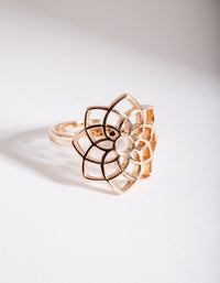 Gold Crown Chakra Ring - link has visual effect only