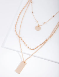 Gold Mixed Chain Choker Necklace - link has visual effect only
