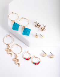 Gold Festival Earring Pack - link has visual effect only