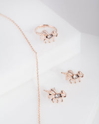 Zestaw prezentowy dla dzieci Swarovski Crystal Gold Unicorn Mix - link has visual effect only