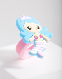 Kids Mermaid Rubber Ring - link has visual effect only