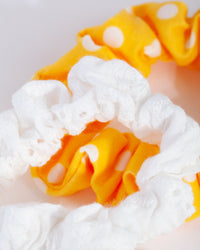 Kids Yellow Scrunchie 3 Pack - link has visual effect only