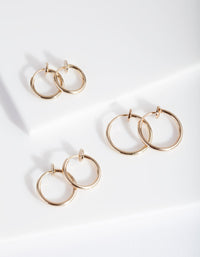 Gold Faux Body Rings 7 Pack - link has visual effect only