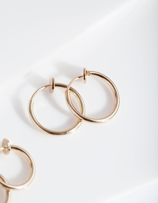 Gold Faux Body Rings 7 Pack