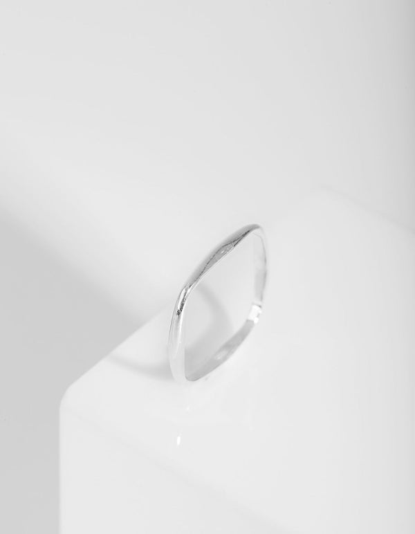 Sterling Silver Squircle Ring