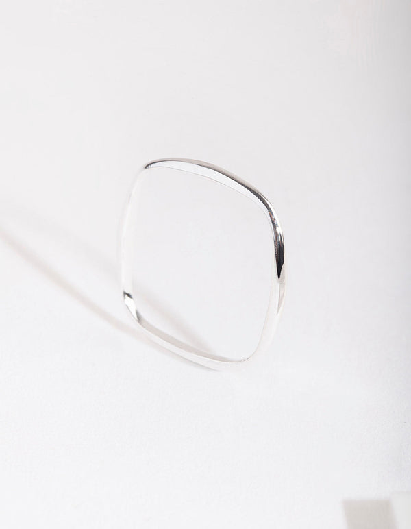 Sterling Silver Squircle Ring