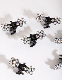 Gemengde bloemen diamant mini klauwen - link has visual effect only
