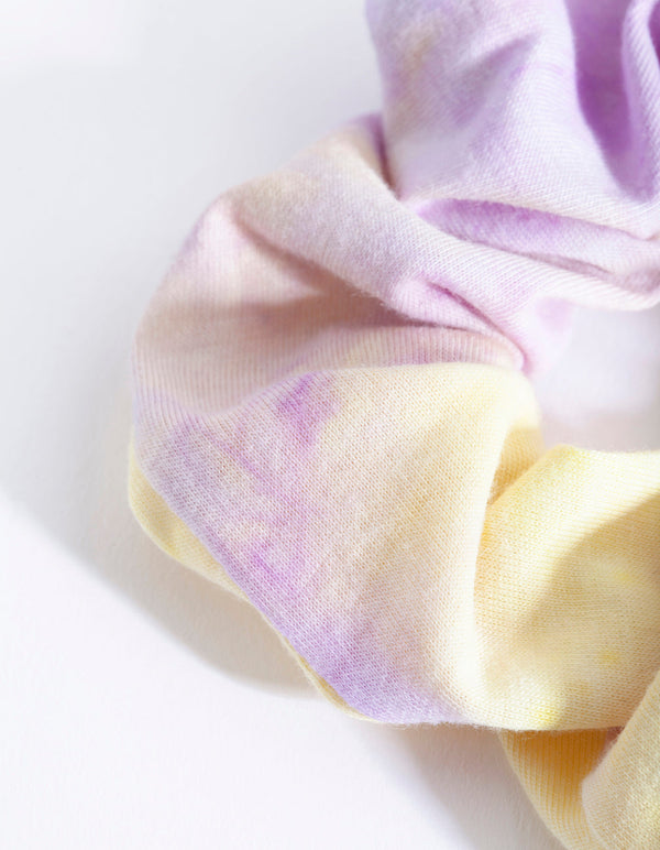 Pastel Tie Dye Scrunchie