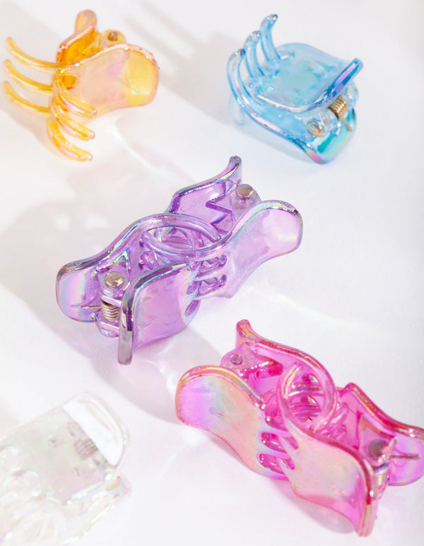 Plastikowe klipsy dla dzieci Tiny Claw Clip, 10 sztuk