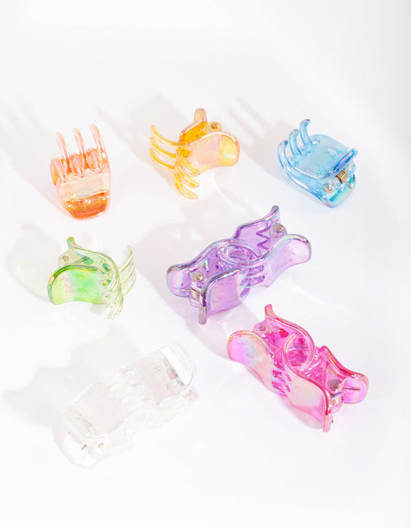 Plastikowe klipsy dla dzieci Tiny Claw Clip, 10 sztuk