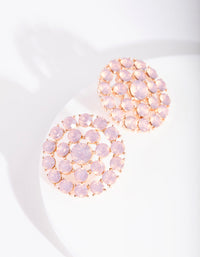 Opalescent Pink Bling Stud - link has visual effect only