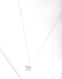 Sterling Silver Star Necklace - link has visual effect only