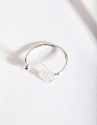 Sterling Silver Angel Wing Ear Cuff - link has visual effect only