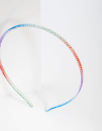 Plastikowa opaska na głowę Rainbow Alicja - link has visual effect only