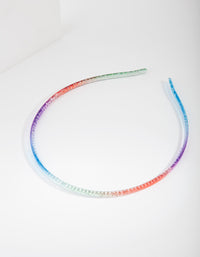 Plastikowa opaska na głowę Rainbow Alicja - link has visual effect only