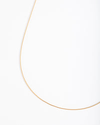 Gold Plated Sterling Silver Snake Chain 60cm Necklace - link has visual effect only