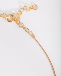 Gold Plated Sterling Silver Snake Chain 60cm Necklace - link has visual effect only