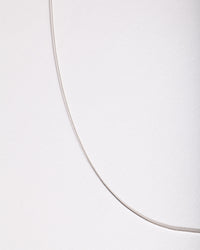 Sterling Silver Fine Snake Chain 60cm Necklace - link has visual effect only