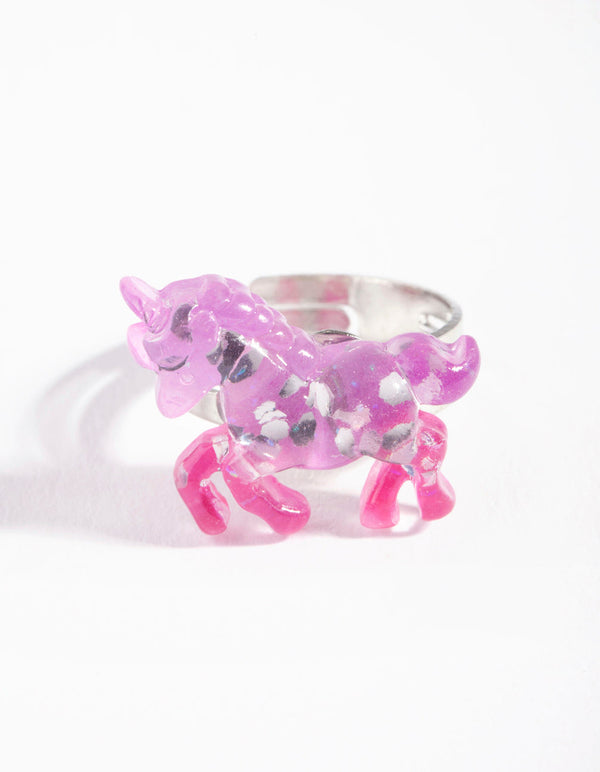 Kids Pink Ombre Ring