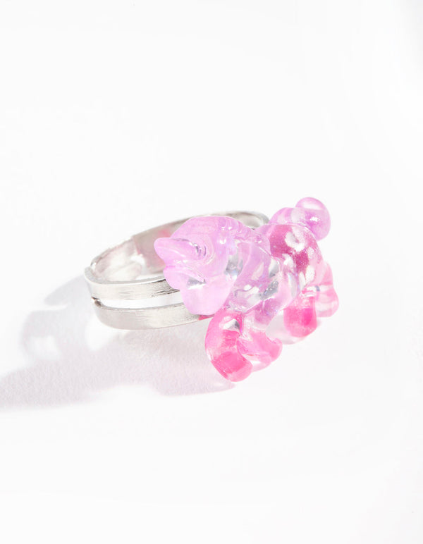 Kids Pink Ombre Ring