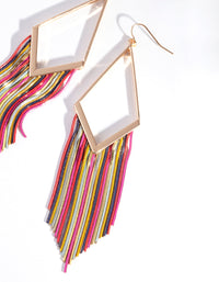 Gold Rainbow Snake Chain Earrings - link has visual effect only