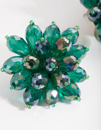 Green Stud Earrings - link has visual effect only
