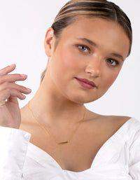 Gold Plated Sterling Silver Heart Cut-Out Necklace - link has visual effect only