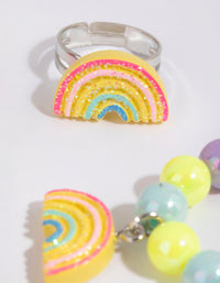 Kids Rainbow Bead Mixed Jewellery Pack - link has visual effect only