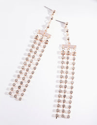 Wind Chime Drop Earrings - link has visual effect only